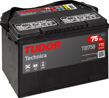 Tudor TB708 - Batteria avviamento www.autoricambit.com