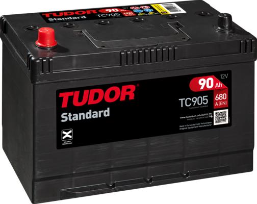 Tudor TC905 - Batteria avviamento www.autoricambit.com