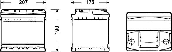 Tudor TC440 - Batteria avviamento www.autoricambit.com