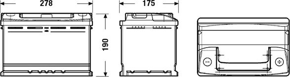 Tudor TC700 - Batteria avviamento www.autoricambit.com