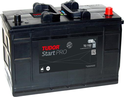 Tudor TG1102 - Batteria avviamento www.autoricambit.com