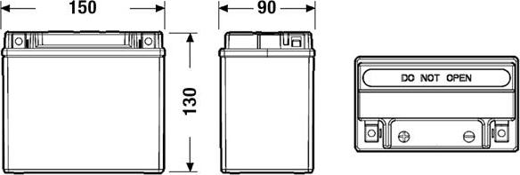 Tudor TK111 - Batteria avviamento www.autoricambit.com