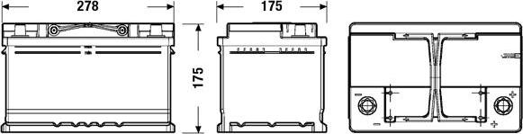 Tudor TL652 - Batteria avviamento www.autoricambit.com