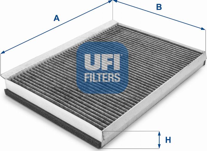 UFI 54.161.00 - Filtro, Aria abitacolo www.autoricambit.com