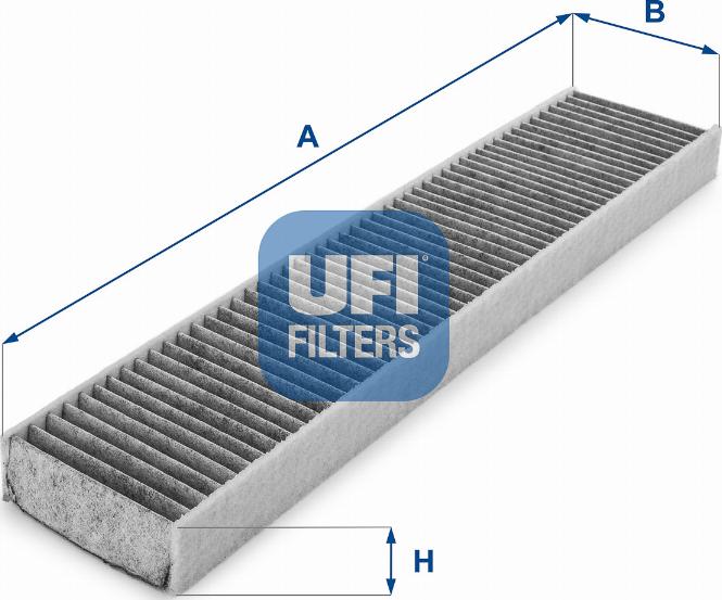 UFI 54.119.00 - Filtro, Aria abitacolo www.autoricambit.com