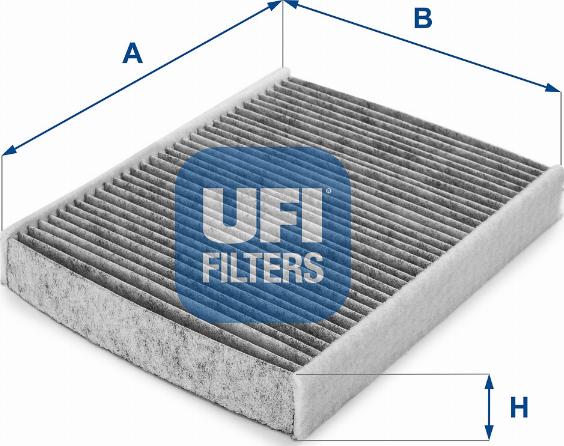 UFI 54.115.00 - Filtro, Aria abitacolo www.autoricambit.com