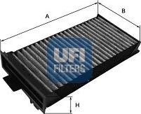 UFI 54.125.00 - Filtro, Aria abitacolo www.autoricambit.com