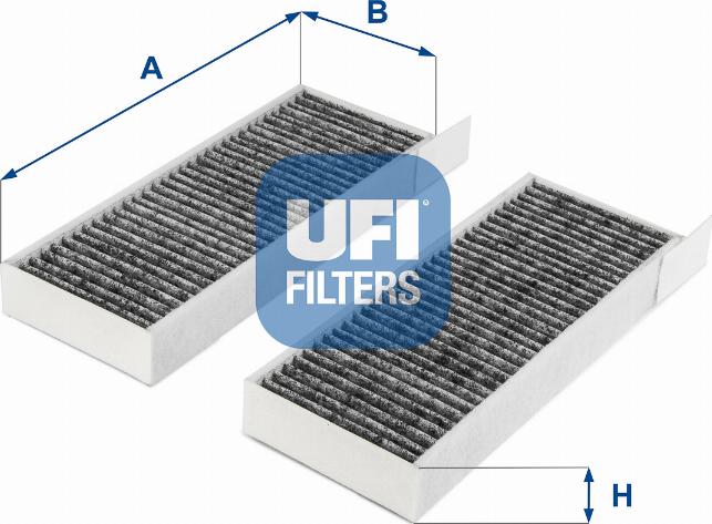 UFI 54.254.00 - Filtro, Aria abitacolo www.autoricambit.com