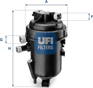 UFI 55.112.00 - Filtro carburante www.autoricambit.com