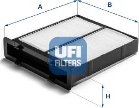 UFI 53.426.00 - Filtro, Aria abitacolo www.autoricambit.com