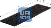 UFI 53.572.00 - Filtro, Aria abitacolo www.autoricambit.com