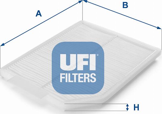 UFI 53.018.00 - Filtro, Aria abitacolo www.autoricambit.com