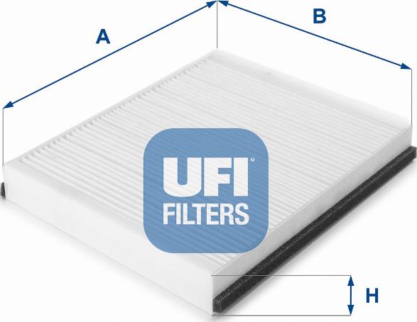 UFI 53.159.00 - Filtro, Aria abitacolo www.autoricambit.com