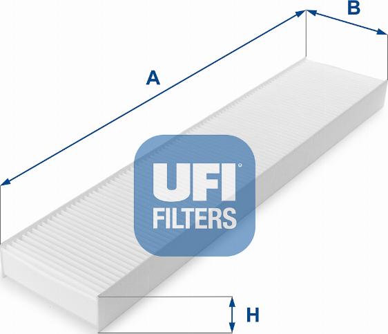 UFI 53.162.00 - Filtro, Aria abitacolo www.autoricambit.com