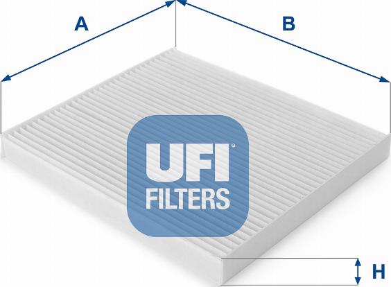 UFI 53.125.00 - Filtro, Aria abitacolo www.autoricambit.com