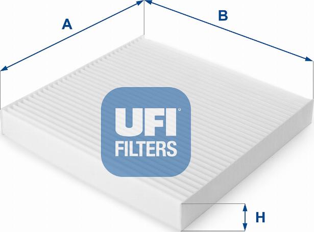 UFI 53.123.00 - Filtro, Aria abitacolo www.autoricambit.com