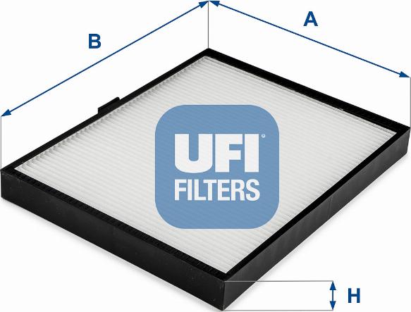 UFI 53.334.00 - Filtro, Aria abitacolo www.autoricambit.com