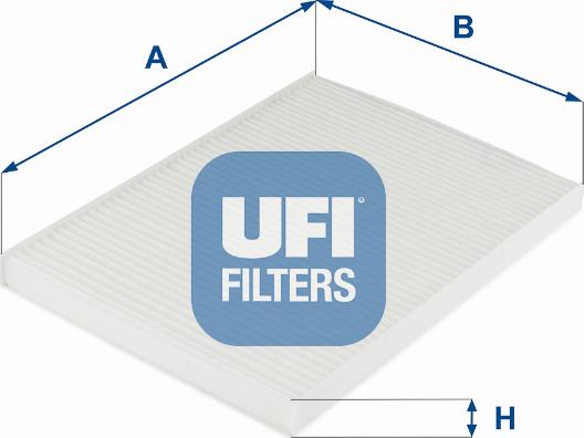 UFI 53.252.00 - Filtro, Aria abitacolo www.autoricambit.com