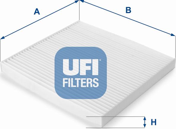 UFI 53.215.00 - Filtro, Aria abitacolo www.autoricambit.com