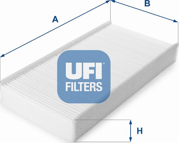 UFI 53.227.00 - Filtro, Aria abitacolo www.autoricambit.com