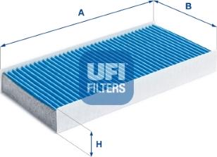 UFI 34.142.00 - Filtro, Aria abitacolo www.autoricambit.com