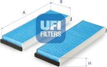 UFI 34.153.00 - Filtro, Aria abitacolo www.autoricambit.com