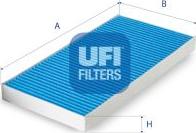 UFI 34.100.00 - Filtro, Aria abitacolo www.autoricambit.com