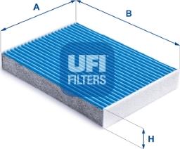 UFI 34.257.00 - Filtro, Aria abitacolo www.autoricambit.com