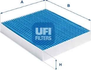 UFI 34.289.00 - Filtro, Aria abitacolo www.autoricambit.com