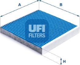 UFI 34.282.00 - Filtro, Aria abitacolo www.autoricambit.com