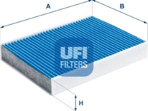 UFI 34.234.00 - Filtro, Aria abitacolo www.autoricambit.com