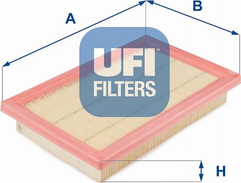 UFI 30.966.00 - Filtro aria www.autoricambit.com