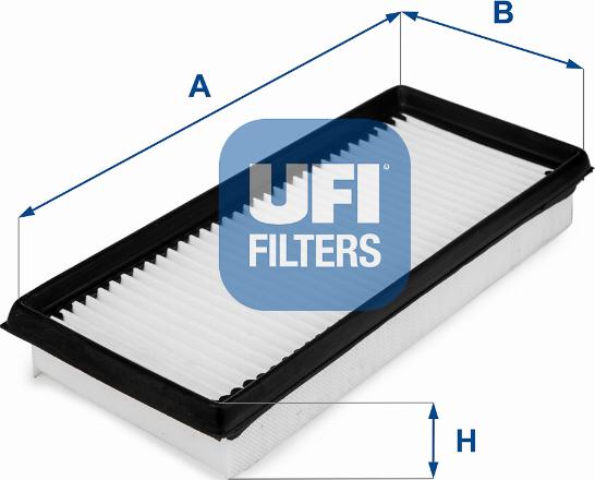 UFI 30.466.00 - Filtro aria www.autoricambit.com