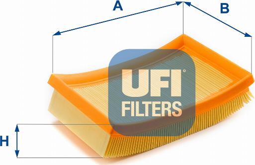 UFI 30.603.00 - Filtro aria www.autoricambit.com