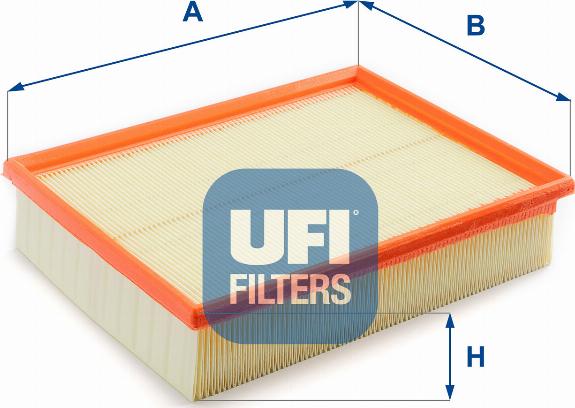 UFI 30.050.00 - Filtro aria www.autoricambit.com