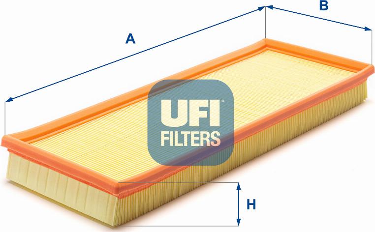 UFI 30.024.00 - Filtro aria www.autoricambit.com