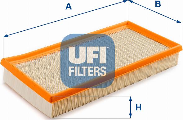 UFI 30.070.00 - Filtro aria www.autoricambit.com