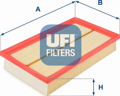 UFI 30.101.00 - Filtro aria www.autoricambit.com