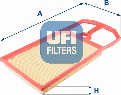 UFI 30.124.00 - Filtro aria www.autoricambit.com