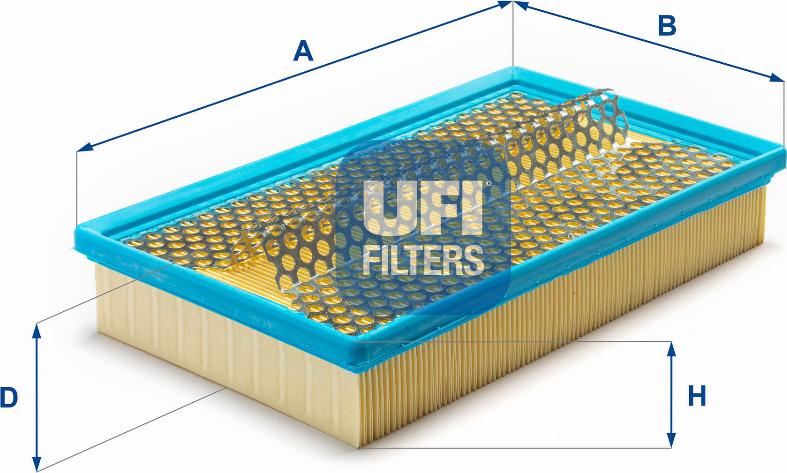 UFI 30.893.00 - Filtro aria www.autoricambit.com