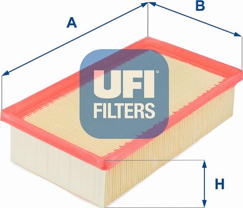 UFI 30.319.00 - Filtro aria www.autoricambit.com