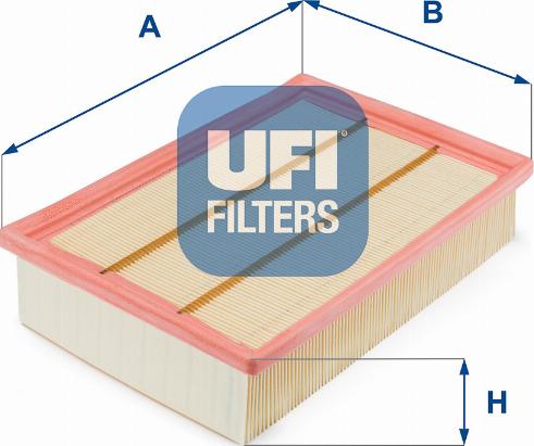 UFI 30.246.00 - Filtro aria www.autoricambit.com