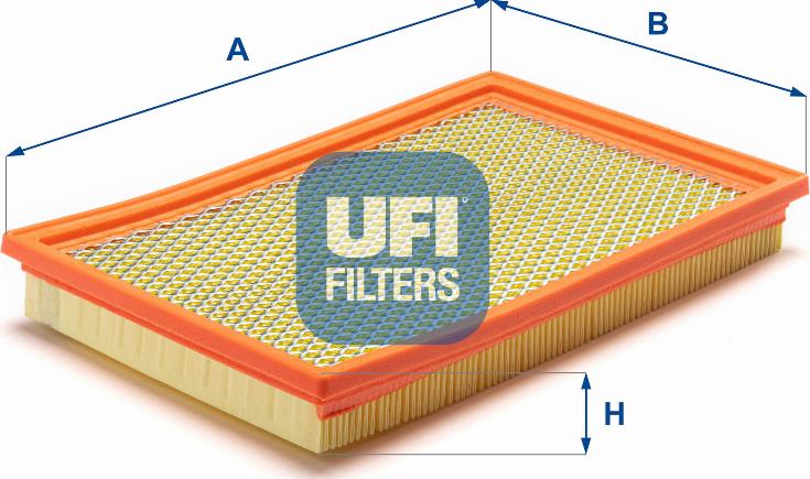 UFI 30.263.00 - Filtro aria www.autoricambit.com