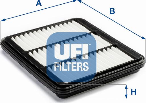 UFI 30.278.00 - Filtro aria www.autoricambit.com