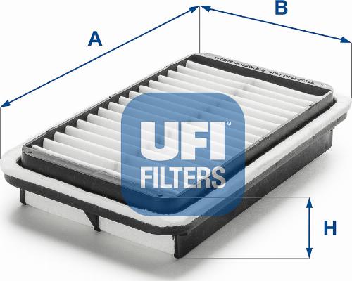 UFI 30.780.00 - Filtro aria www.autoricambit.com