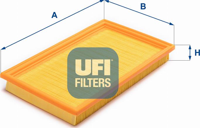 UFI 30.A49.00 - Filtro aria www.autoricambit.com