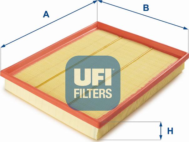 UFI 30.A17.00 - Filtro aria www.autoricambit.com