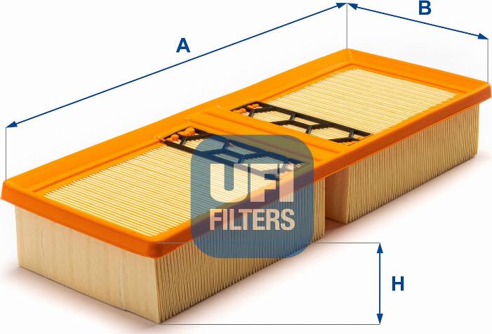 UFI 30.A74.00 - Filtro aria www.autoricambit.com