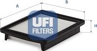 UFI 30.B50.00 - Filtro aria www.autoricambit.com