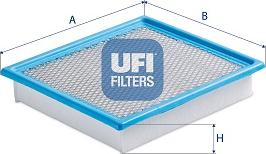 UFI 30.B58.00 - Filtro aria www.autoricambit.com